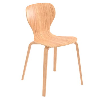 Viccarbe Ears chair, matt oak