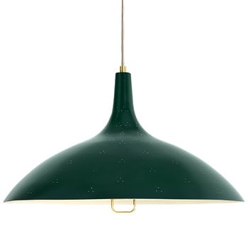 Lampade a sospensione, Lampada a sospensione Tynell 1965, verde, Verde