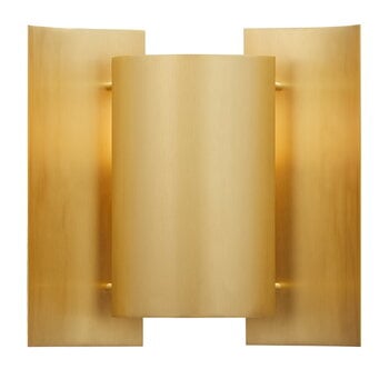 Northern Butterfly wall lamp, brass