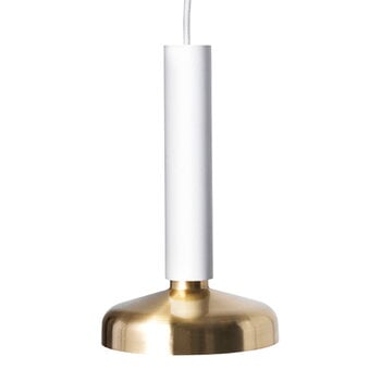 Pholc Blend 9 pendant LED, white - brass