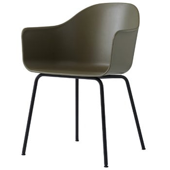 Audo Copenhagen Harbour chair, olive - black