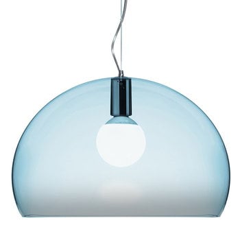 Kartell Pendelleuchte FL/Y, hellblau