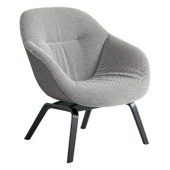 HAY About A Lounge Chair AAL83 Soft Duo, black oak-Dot1682-Remix152