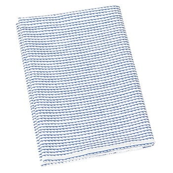 Artek Rivi cotton fabric, 150 x 300 cm, white - blue