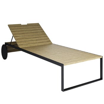 Sdraio e daybed, Lettino Garden Lounger, Naturale