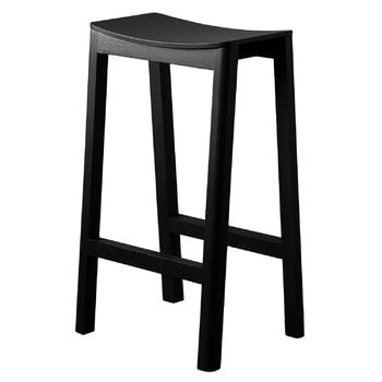 Made by Choice Tabouret de bar Halikko, 66 cm, noir