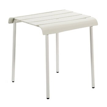 valerie_objects Tavolino di servizio / sgabello Aligned, bianco naturale