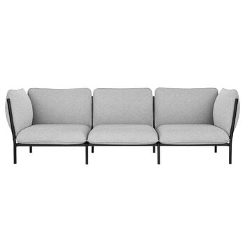 Hem Kumo 3-seater sofa with armrests, Porcelain