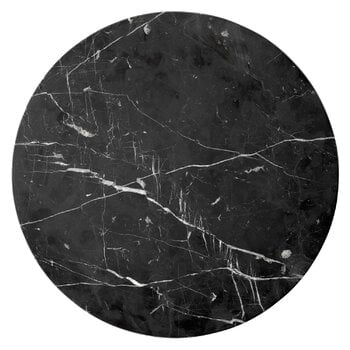 Audo Copenhagen Piano in marmo per tavolo Androgyne, nero