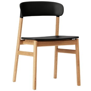 Normann Copenhagen Herit chair,  oak - black