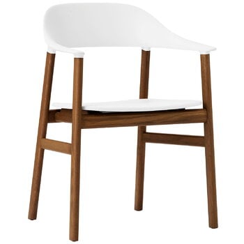 Normann Copenhagen Herit armchair, smoked oak - white, product image