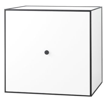 Audo Copenhagen Frame 49 låda med dörr, vit