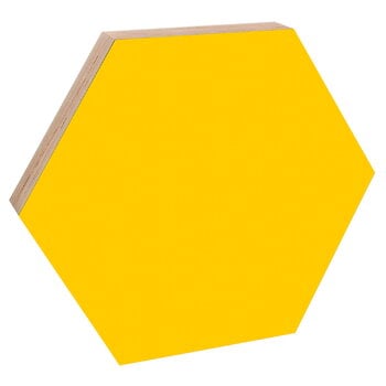 Kotonadesign Anslagstavla stor hexagon, gul