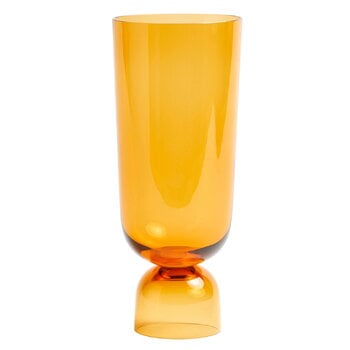 HAY Bottoms Up Vase, L, bernsteingelb