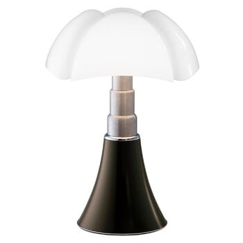 Martinelli Luce Pipistrello Medium table lamp, dimmable, dark brown