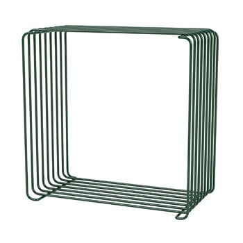 Scaffali modulari, Modulo Panton Wire Single - profondità 18,8 cm - 136 Pine, Verde