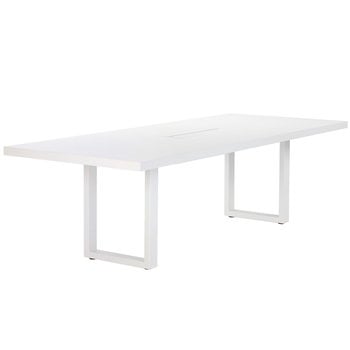 Adi 24/7 pöytä 250 x 100 cm, valkoinen