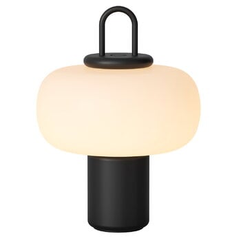 Arredo natalizio, Lampada da tavolo portatile Nox, nero, Nero