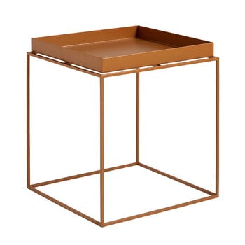 HAY Tray table medium square, toffee