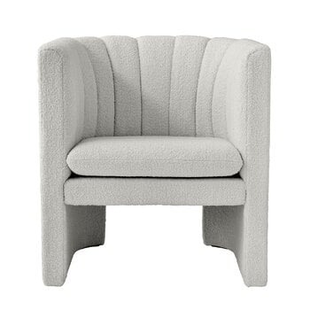 Fauteuils, Fauteuil lounge Loafer SC23, Karakorum 001 Ivory, Gris