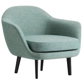 Normann Copenhagen Sum armchair, Main Line Flax - black legs