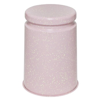 Hem Last stool, lilac - white splatter
