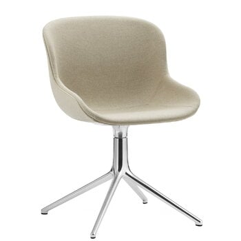 Dining chairs, Hyg chair, swivel, aluminium - Main Line Flax 20, Beige