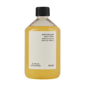 Saippuat, Apothecary suihkugeeli, täyttöpakkaus, 500 ml, Kirkas