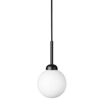 Nuura Suspension Apiales 1, noir satiné - blanc opale