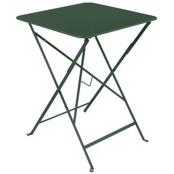 Fermob Bistro pöytä, 57 x 57 cm, cedar green