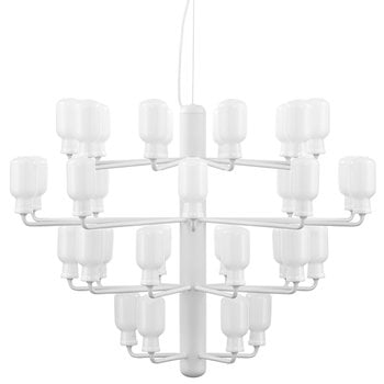 Normann Copenhagen Amp chandelier, large, white
