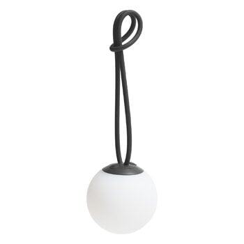 Portable lamps, Bolleke Mini La Surprise portable lamp, anthracite, White