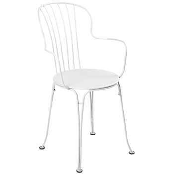 Fermob Opéra+ käsinojallinen tuoli, cotton white