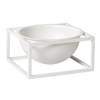 Audo Copenhagen Kubus Centrepiece bowl, small, white 