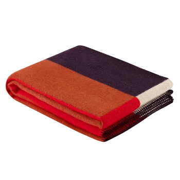 Hem Block throw, 130 x 180 cm, Fire