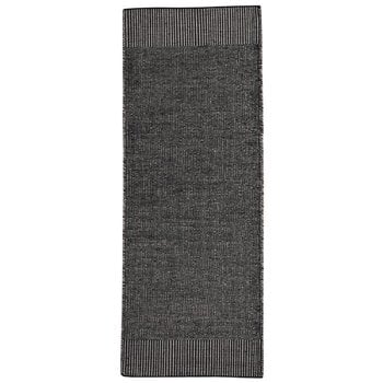 Woud Rombo rug, 75 x 200 cm, grey