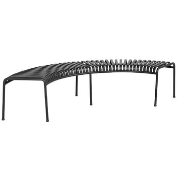HAY Palissade Park bench, anthracite