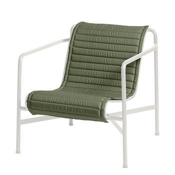 HAY Palissade Quilted cushion for low lounge chair, olive