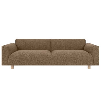 Hem Koti 3-sits soffa, brun bouclé