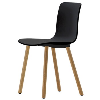 Vitra HAL Wood tuoli, tammi - musta