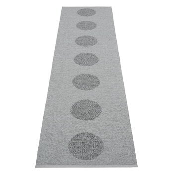 Pappelina Vera 2.0 rug, 70 x 280 cm, grey - granit metallic
