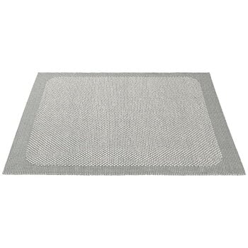 Wool rugs, Pebble rug, light grey, Gray
