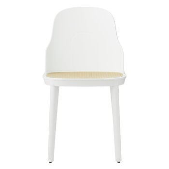 Normann Copenhagen Sedia Allez, bianco - vimini stampato