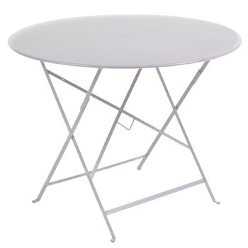 Trädgårdsbord, Bistro bord, 96 cm, bomullsvit, Vit