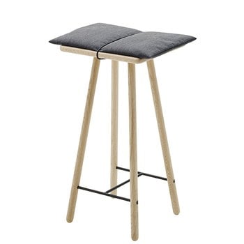 Bar stools & chairs, Georg bar stool, low, oak, Natural