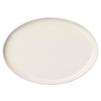 Iittala Essence plate 25 cm, oval, white