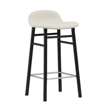 Bar stools & chairs, Form bar stool, 65 cm, black oak - Main Line Flax 20, Black