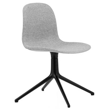 Normann Copenhagen Form Swivel 4L tuoli, musta - Synergy 16