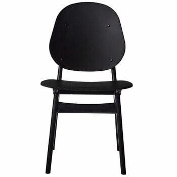 Warm Nordic Noble chair, black lacquered beech