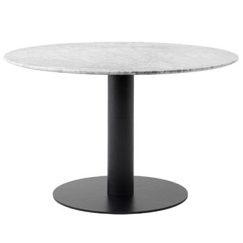 &Tradition Table In Between SK19, noir - marbre blanc